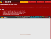 Tablet Screenshot of hotroulette.com
